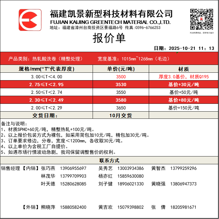 福建凱景新型科技材料有限公司